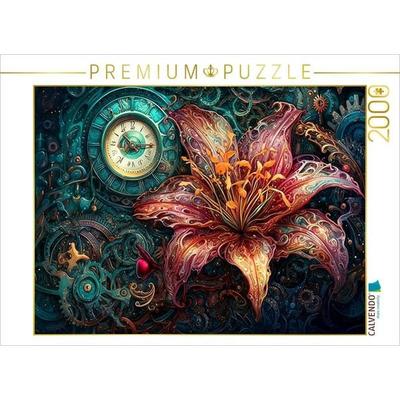 CALVENDO Puzzle Rote Lilie | 2000 Teile Lege-Größe 90x67cm Foto-Puzzle für glückliche Stunden, Sonstige von , Calvendo Puzzle
