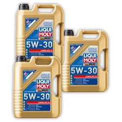 3x Motoröl LIQUI MOLY 20647 Longlife III 5W-30 Motorenöl Motor Öl 5 Liter