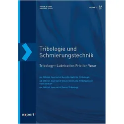 Tribologie und Schmierungstechnik 72, 3, Fachbücher