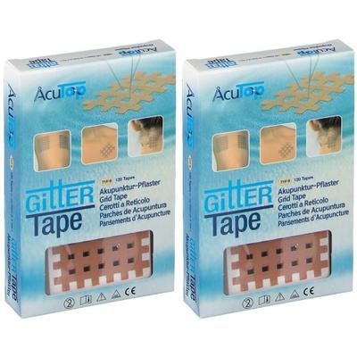 Gitter Tape AcuTop 3x4 cm 2x 2x20x6 St Pflaster