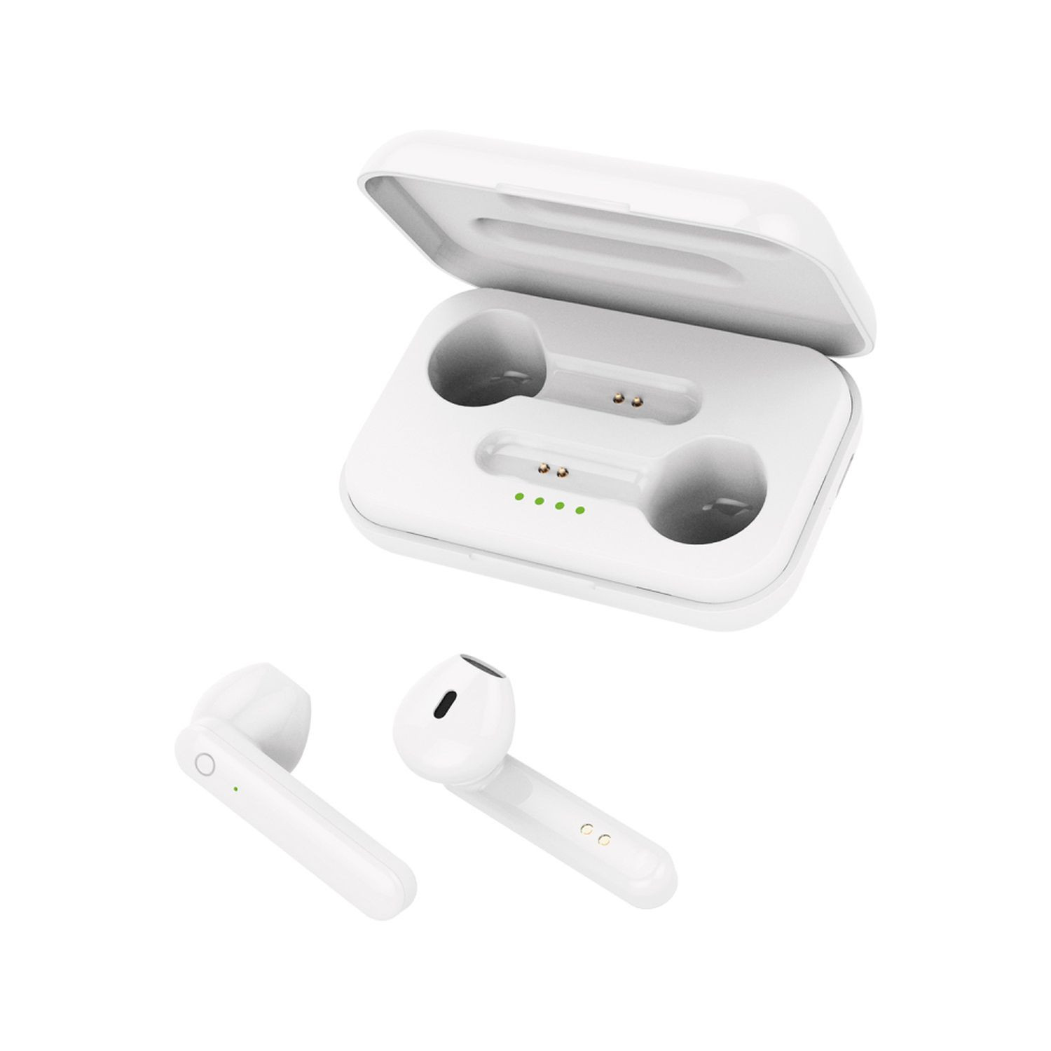 Forever TWE-110 Bluetooth-oordopjes met oplaadcase, wit