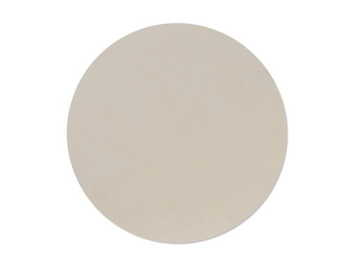LIND DNA Set de table Nupo Oyster white, circle, L
