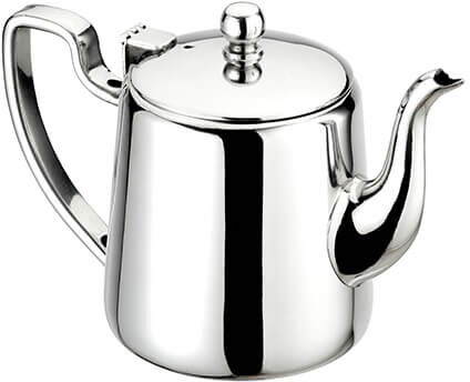 Arthur Price of England 0.4L Stainless Steel Long Spout Tea Pot