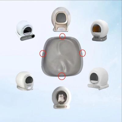 Inspired Living Silicone Bottom Capsule Pad For Automatic Cat Litter Boxes Silicone Bottom Capsule Pad For Automatic Cat Litter Boxes
