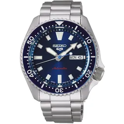 Seiko SRPL83K1 5 Sports Herren-Armbanduhr Automatik Blau