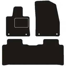 Avant, Autoteppich, Måtter Xpeng G6 2022- Nålefilt