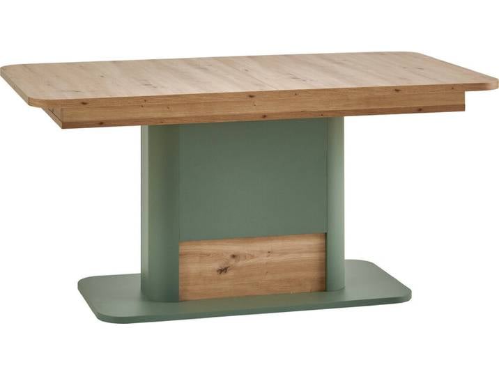 Esstisch CHIADO 160(210) x 90 x 77 cm Salbei matt/Eiche...