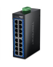 TRENDnet 16-PORT INDUSTRIAL GIGABIT DIN- Switch 1 Gbps DIN-RAIL SWITCH (TI-G160)