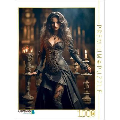 CALVENDO Puzzle Nyx (Griechische Göttin der Nacht) | 1000 Teile Lege-Größe 64x48cm Foto-Puzzle für glückliche Stunden