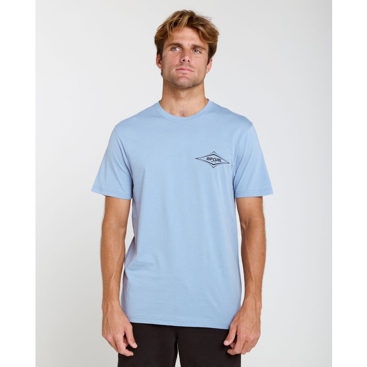 RipCurl Streamline Diamond Tee faded denim (4737) M 0YPMTE-4737-M