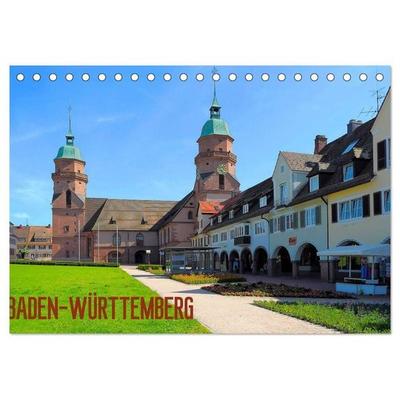 Baden-Württemberg 2026 (Tischkalender 2026 DIN A5 quer), CALVENDO Monatskalender