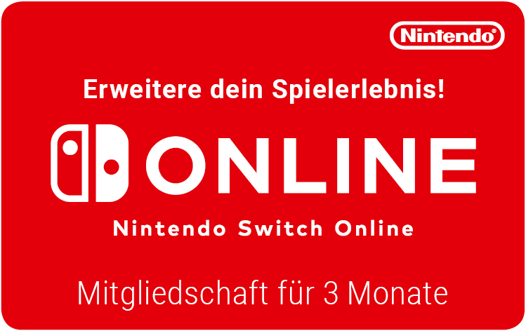 Nintendo Switch Mitgliedschaft 3 Monate 7,99 EUR