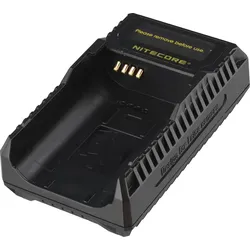 Nitecore Ulsl (Kamera Akku Ladegerät), Kamera Stromversorgung, Schwarz