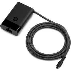HP USB-C (65 W), Notebook Netzteil, Schwarz