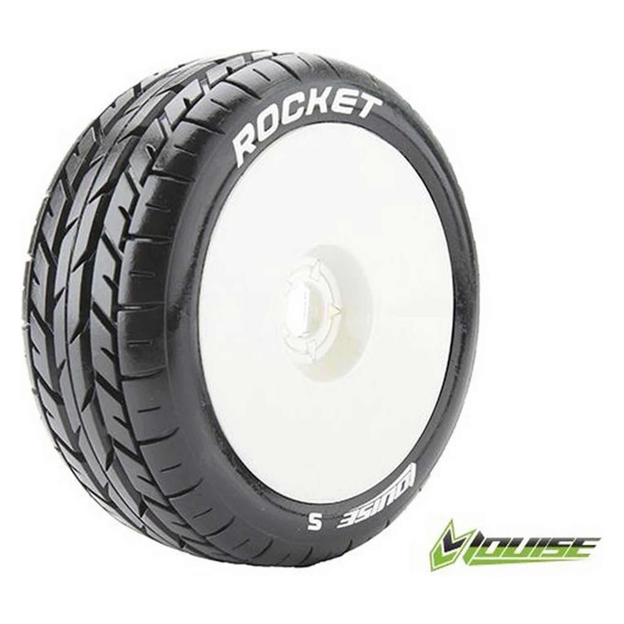 Louise b-rocket soft dish felge weiss 1/8 (2 stk) (LOUT3190SW)