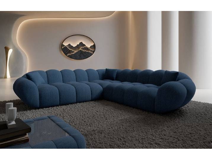 Stoff Ecksofa Maleron L-Form