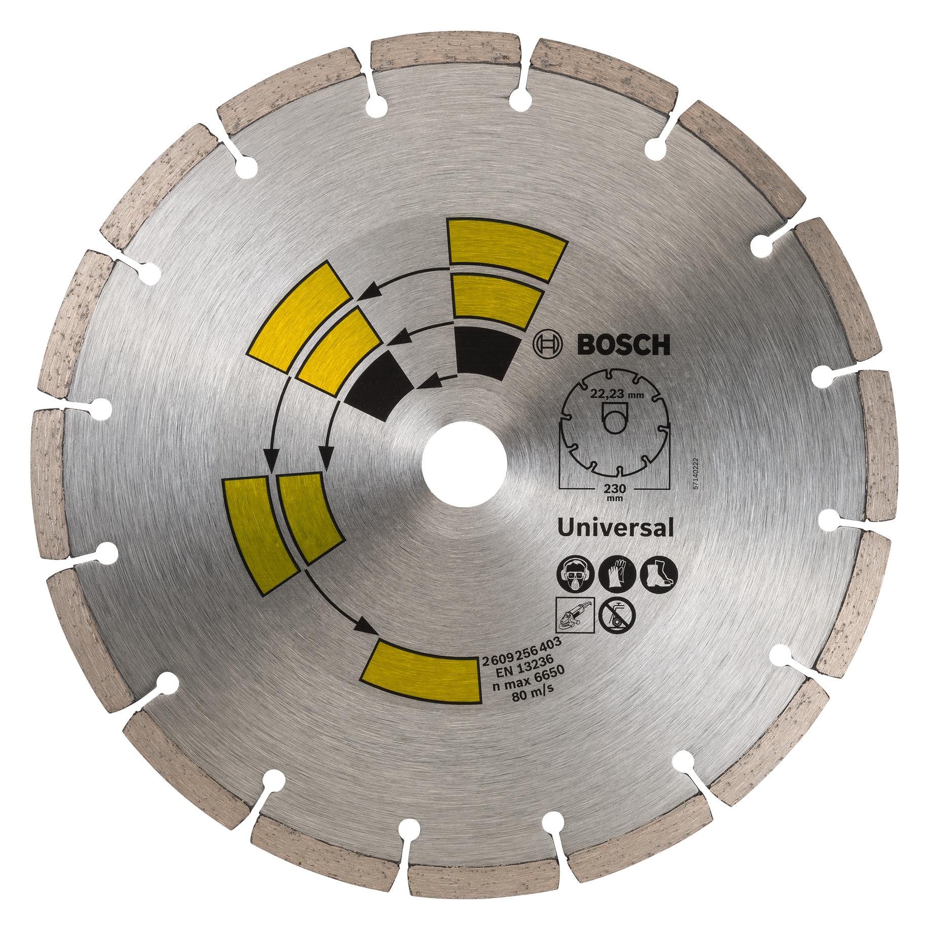 Bosch Professional Zubehör DIY Diamant-TS 230m Allzweck (2609256403)
