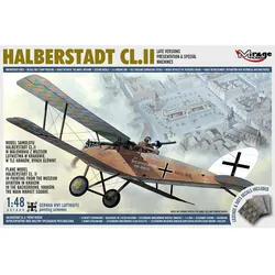 Mirage Hobby Halberstadt Cl.Ii,Late Versions Presentation & Special Machines