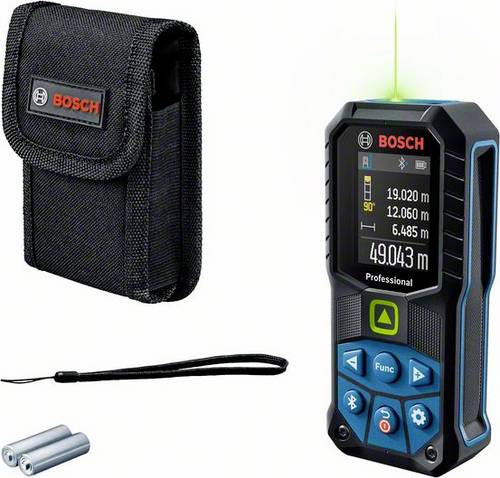 Bosch Professional GLM 50-27 CG Laser-Entfernungsmesser Bluetooth, Dokumentations-App, Stativadapter 6.3 mm (1/4 ) 50 m
