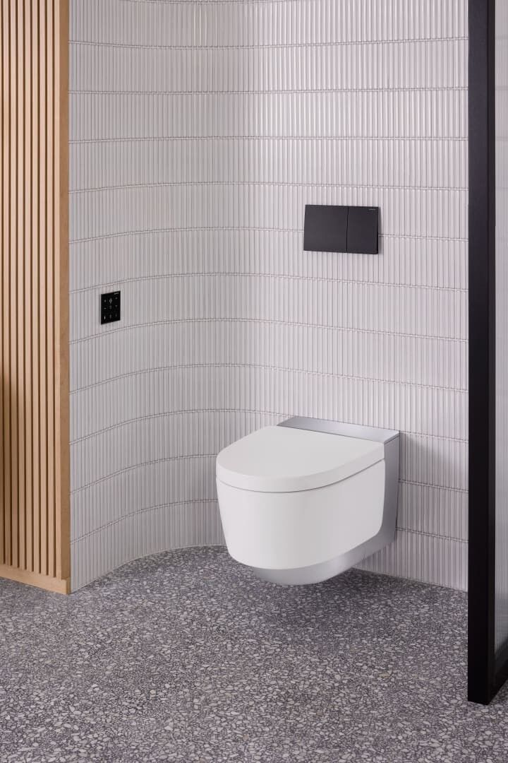 Wandbedienpanel, zu Geberit AquaClean Mera, Glas schwarz, 147038SJ1 147038SJ1