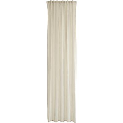 Vorhang HOMING "Derra" Gr. 1, beige, B:140cm H:245cm, Polyester, Gardinen, Vorhang Derra