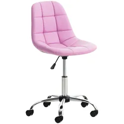 CLP Bürostuhl Emil Kunstleder pink