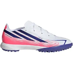 adidas F50 Hyperfast League TF Multinocken-Fußballschuhe Kinder cloud white/solar purple/solar turbo 35