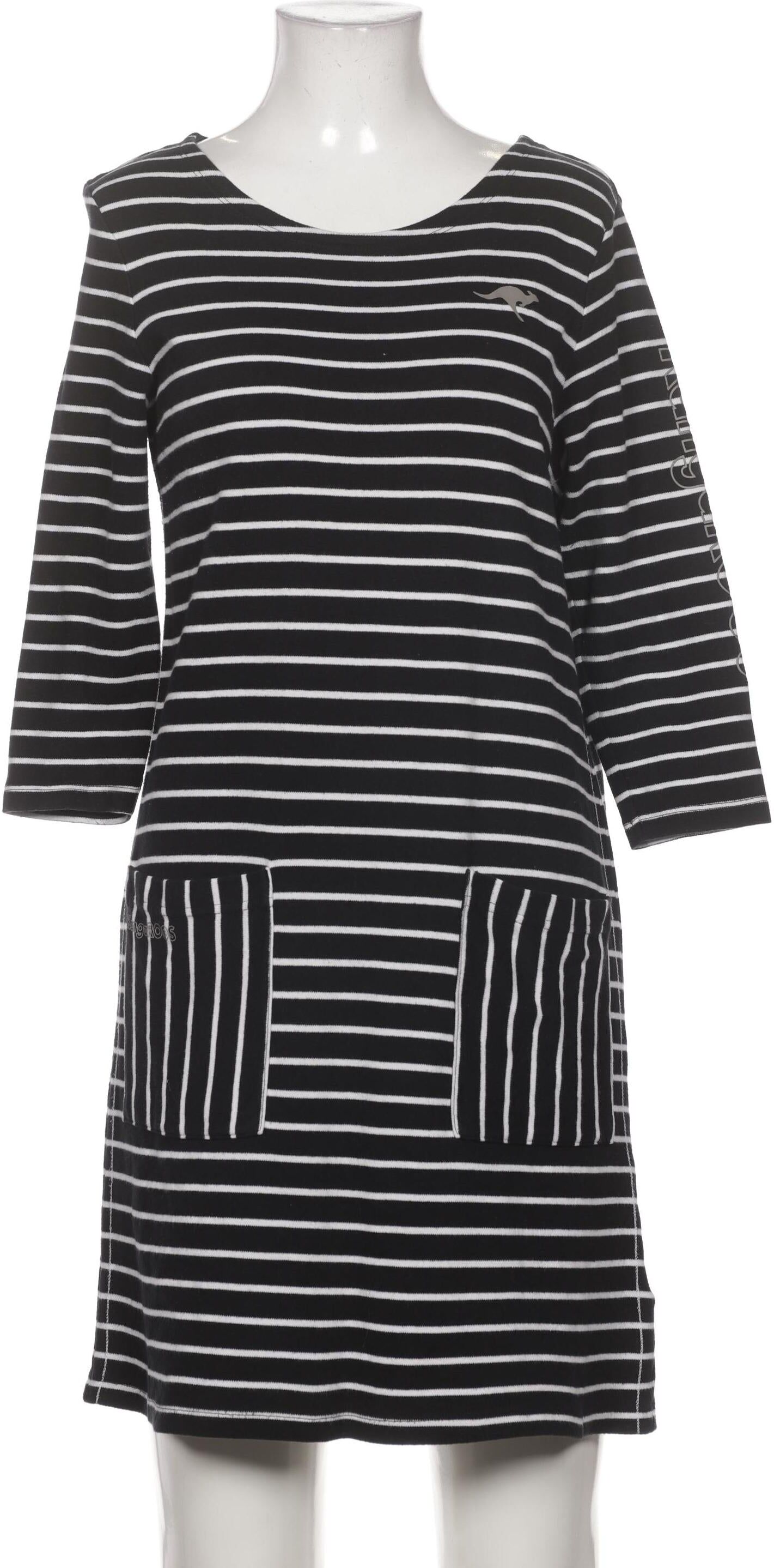 KangaROOS Damen Kleid, Schwarz, Gr. EU 36, Baumwolle - Second Hand