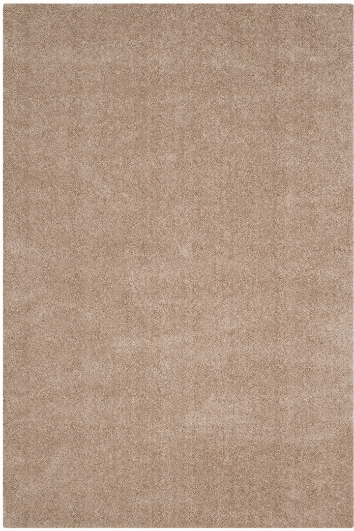 August Grove Wiley Area Rug Beige Rectangle 122 x 183 cm