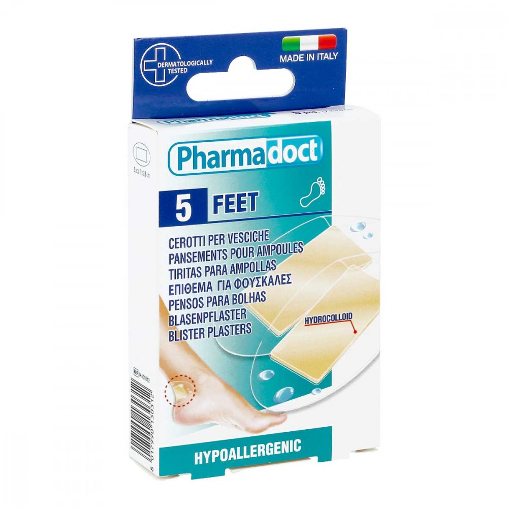 Axisis GmbH Blasenpflaster 3,8x7 cm hydrocolloid 07566207