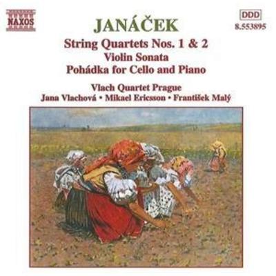 Vlach-Quartett/Vlachova: Streichquartette 1+2/+ - Vlach-Quartett,Vlachova, CD
