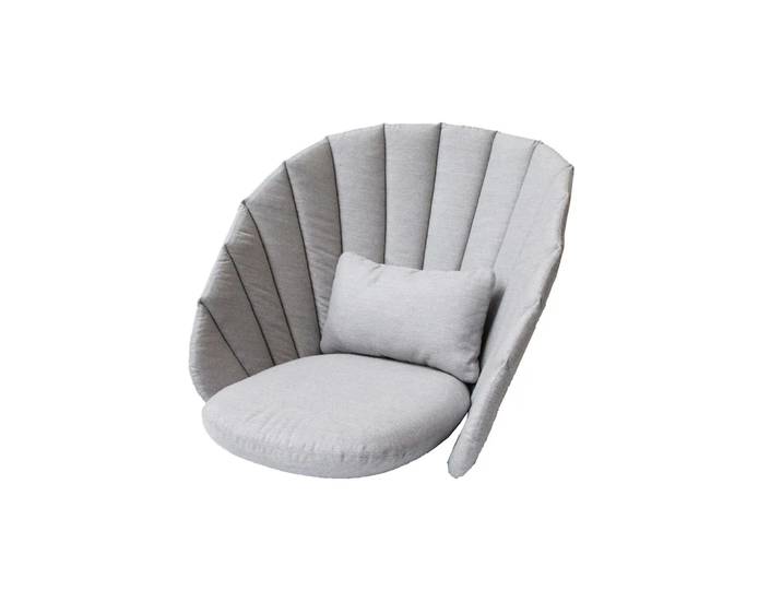 Cane-line Peacock Lounge-Sesselkissen Cane-Line Matt Light Grey