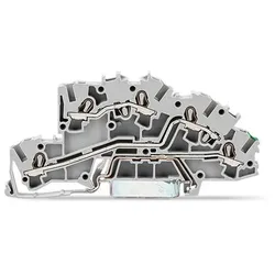 Wago 2003-7645 Installationsetagenklemme,mit Betätigungsöffnung,2,5 mm2,grau 20037645  - 50 Stück