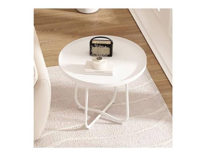 ksjdieunf Couchtisch Einfacher moderner Mini-Couchtisch, nordischer Beistelltisch aus Eisen, Kleiner Wohnungstisch for Wohnzimmer und Balkon Tische for Wohnzimmer(B)
