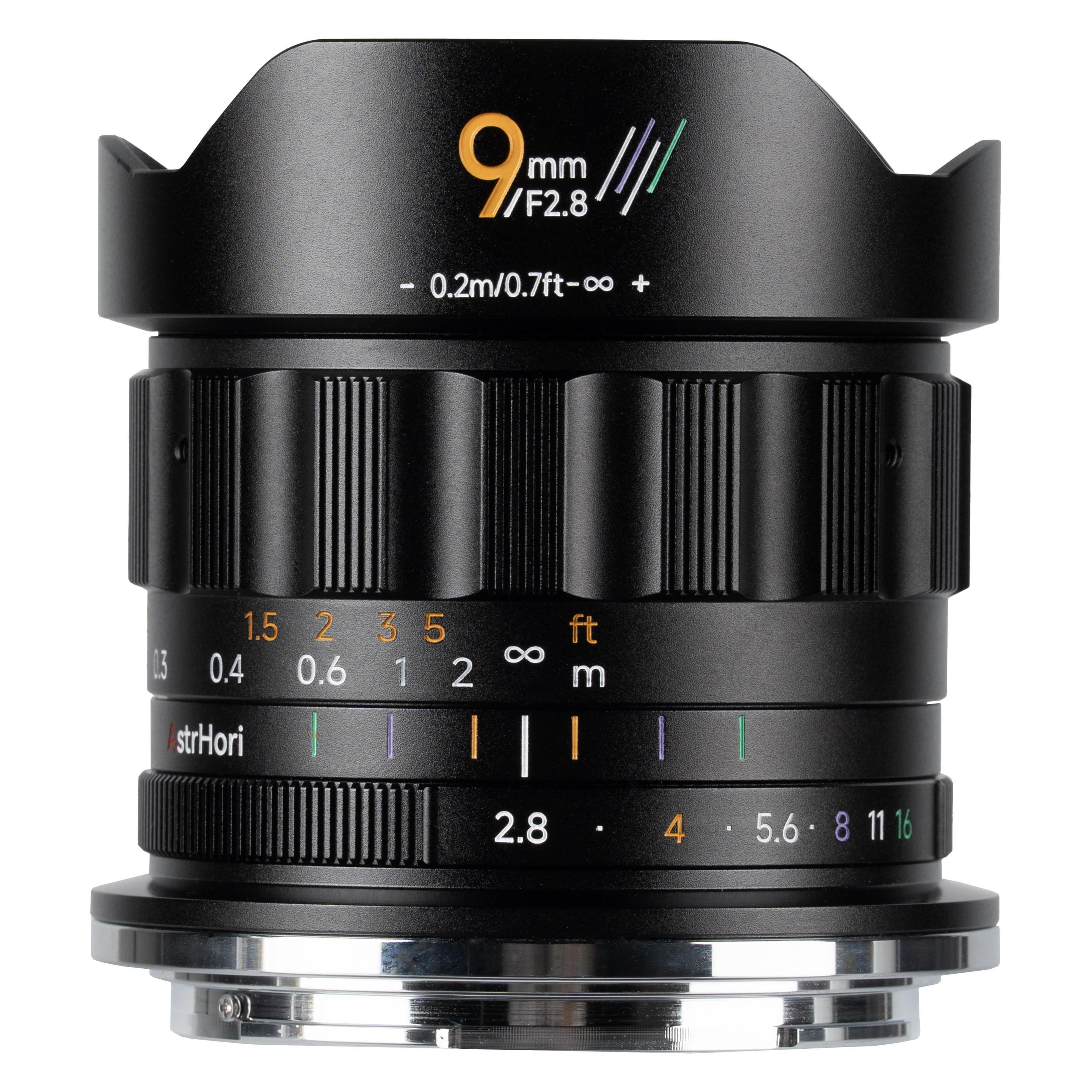 Ulanzi Obiektyw Obiektyw AstrHori MF 9 mm f/2,8 APS-C Ultra Wide-angle do Nikon Z (Nikon Z, APS-C / DX) (9F2.8B-Z)