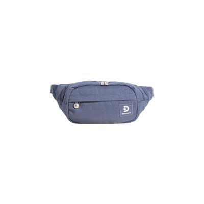 Gürteltasche DISCOVERY "Commuter", Gr. B/H/T: 35,5cm x 16cm x 7,5cm, blau (grau, blau), unifarben, Taschen Gürteltasche, mit Haupttasche mit RFID-Technologie