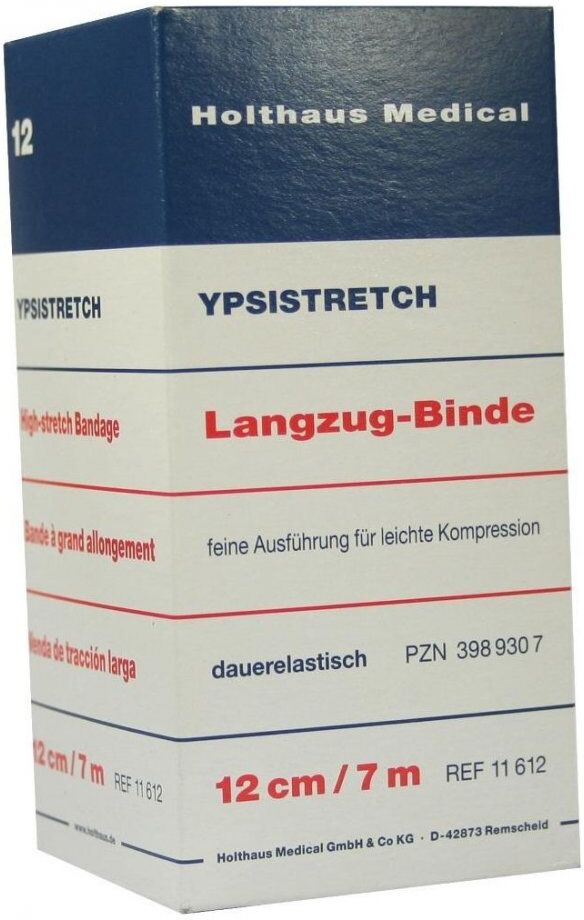 Langzugbinde fein Ypsistretch 12 cmx7 m 1stk