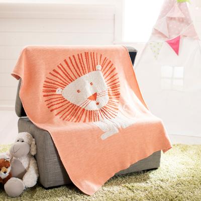 "SAFAVIEH Dandy Lion 32 x 40 Inch Cotton Baby Throw - 32"" x 40"""