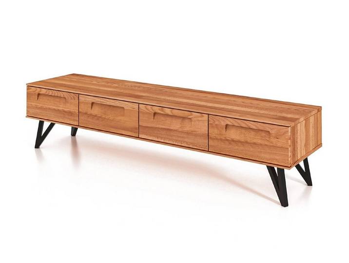 byoak TV-Schrank GOLO aus Massivholz, Naturgeölt