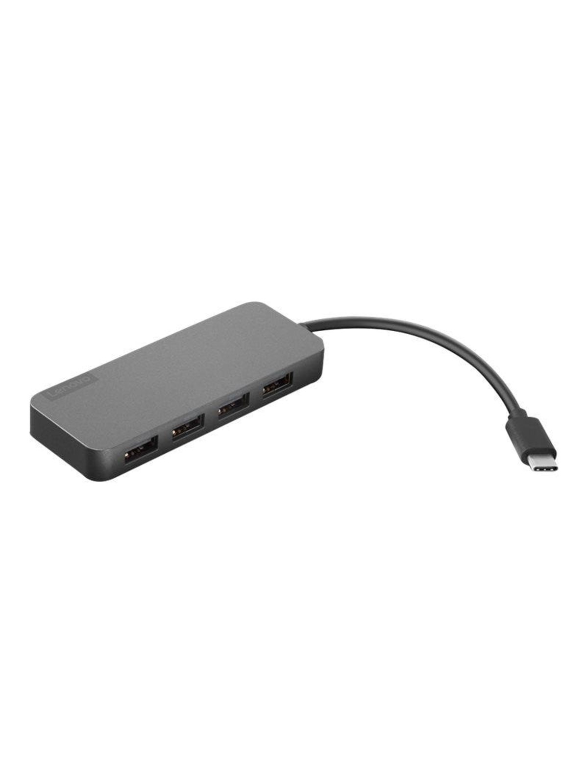 Lenovo USB-C to 4 Port USB-A Hub - hub - 4 ports USB-Hubs - USB 3.2 - 4 - Grau