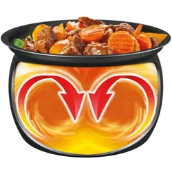 Tefal Turbo Cuisine Multikocher (CY7548), Dampfgarer + Reiskocher, Schwarz