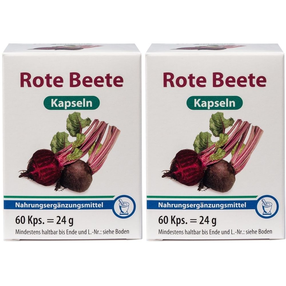 Rote Beete Kapseln 2x 2x60 St
