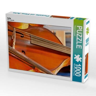 CALVENDO Puzzle Cello | 1000 Teile Lege-Größe 64x48cm Foto-Puzzle für glückliche Stunden