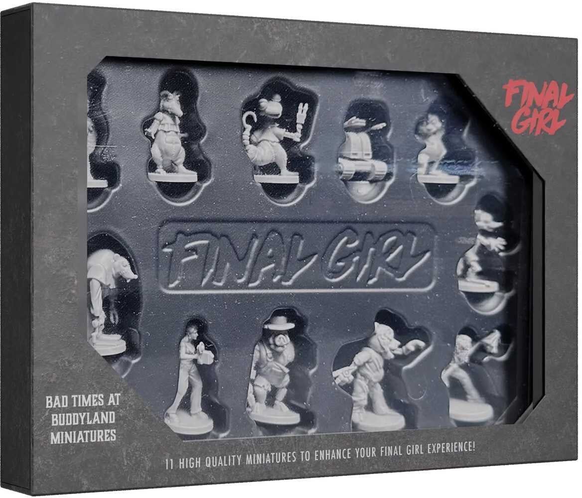 Final Girl: Miniatures – Bad Times at Buddyland by Van Ryder Games, 11-Piece Set for Board Game Accessory