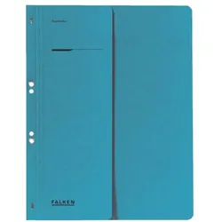 Falken Ösenhefter (halber Deckel) blau, 23.7x30.5 cm