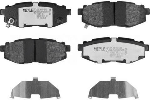 MEYLE 025 248 5416/PD Brake pad set