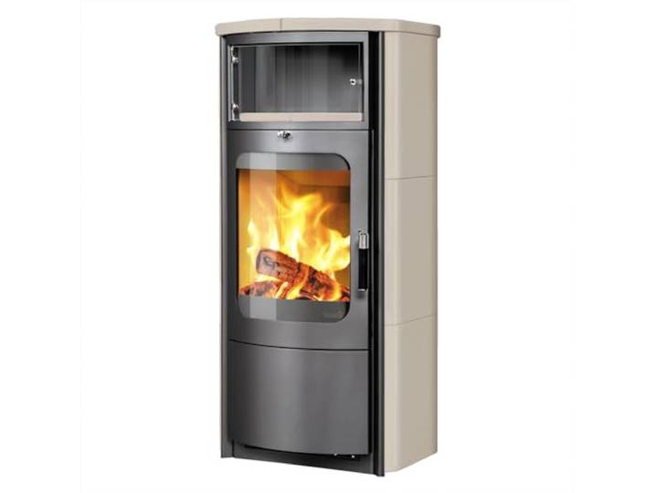 HARK 4040396004851 Kaminofen/Dauerbrandofen Opera-B, creme, 7 KW