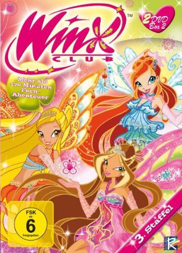 Iginio Straffi - Winx Club - 3.Staffel, Teil 3 & 4 [2 DVDs] - Preis vom 16.10.2026 11:41:07 h