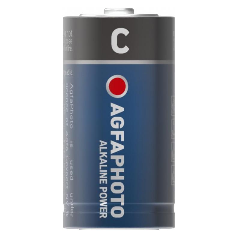 Agfaphoto Power alkaline battery 1.5V, LR14/C, blister 2pcs (2 Stk., C, R14) (APAC)