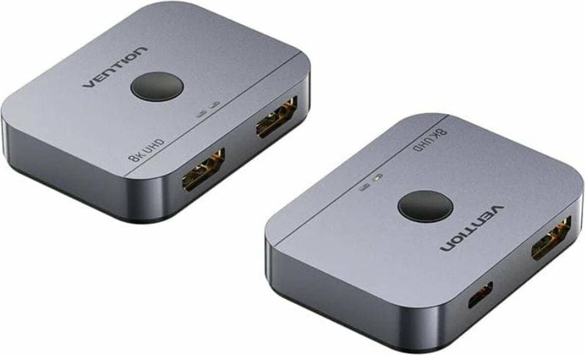 Vention 8K HDMI 2.1 Bidirectionele Switch met HDMI en USB-C aansluiting